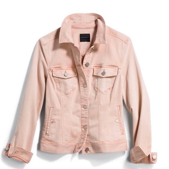 blush denim jacket